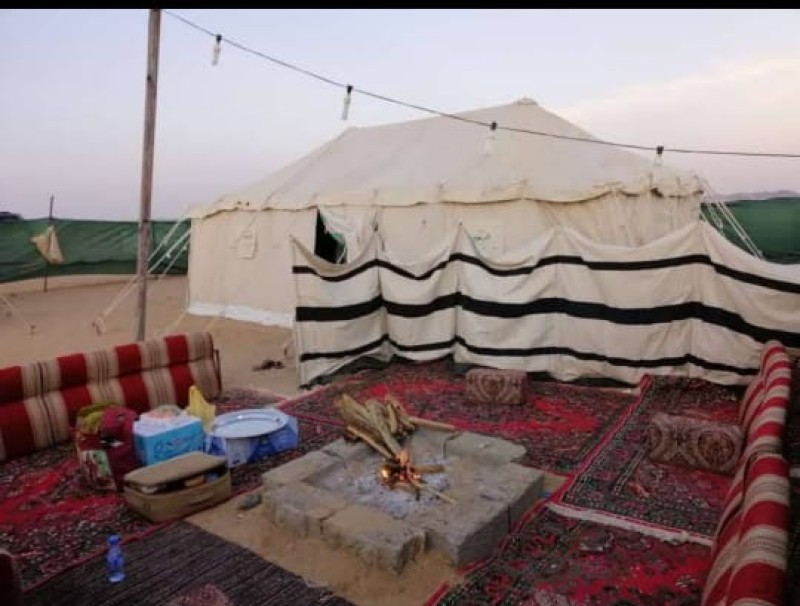 مخيم الدارة البري